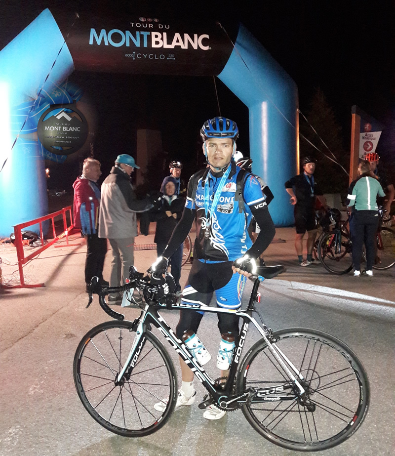 Cyclo tour du Mont Blanc