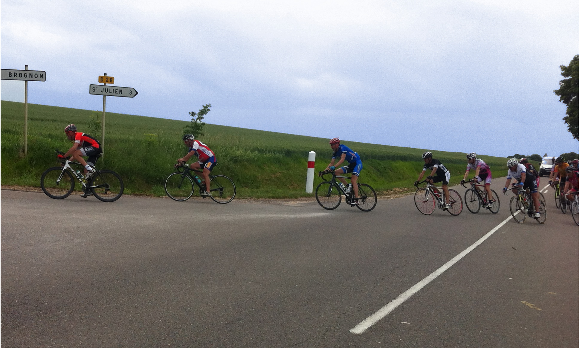 Course cycliste cote d'or- prix Ferraroli