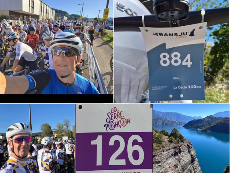 Cyclos transju et la serre ponçon